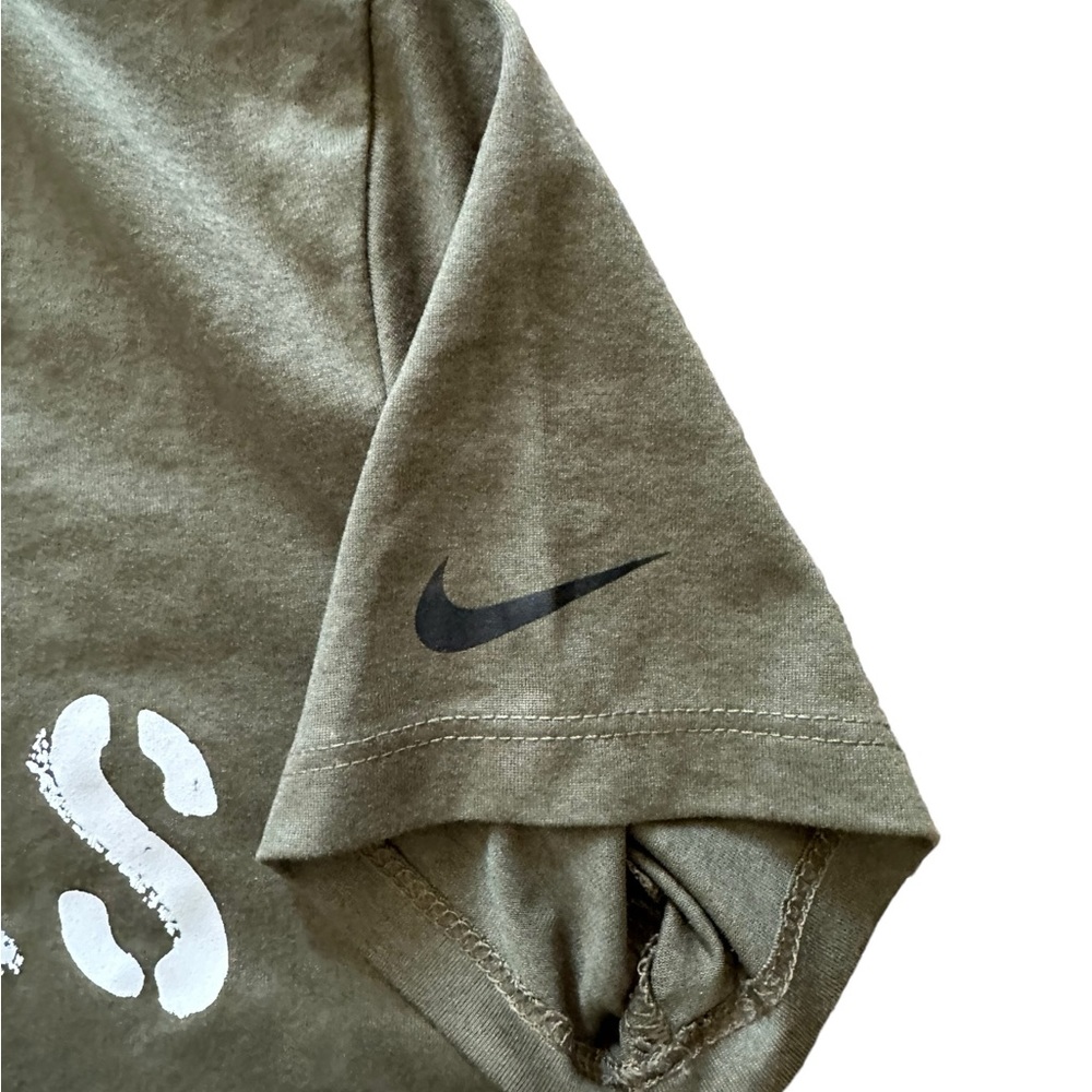 NFL Dallas Cowboys Football Salute To Service Army Green Small Nike Dry Fit Tee - Picture 5 of 8